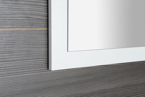 Lustro 75 x 50 x 2,8 cm biały mat TREOS TS750-3131 Sapho z bliska