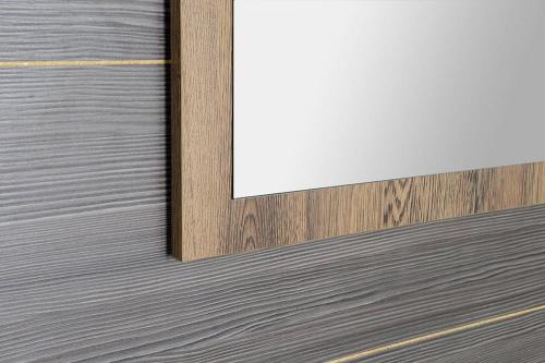 Lustro 75 x 50 x 2,8 cm dąb Collingwood TREOS TS750-1919 Sapho z bliska