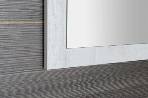 Lustro 75 x 50 x 2,8 cm dąb Polar TREOS TS750-1010 Sapho z bliska