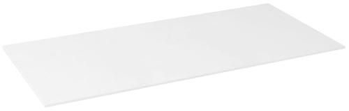 Blat marmur techniczny 131,6 x 51,3 cm biały mat TREOS TX132-0101 Sapho