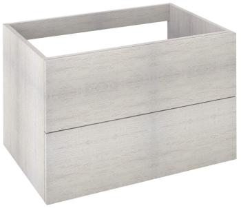 Szafka umywalkowa 75 x 53 x 50,5 cm dąb Polar bez wycięcia na syfon TREOS TS075-1010 Sapho