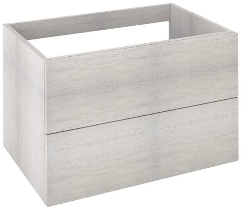 Szafka umywalkowa 75 x 53 x 50,5 cm dąb Polar z wycięciem na syfon TREOS TS070-1010 Sapho