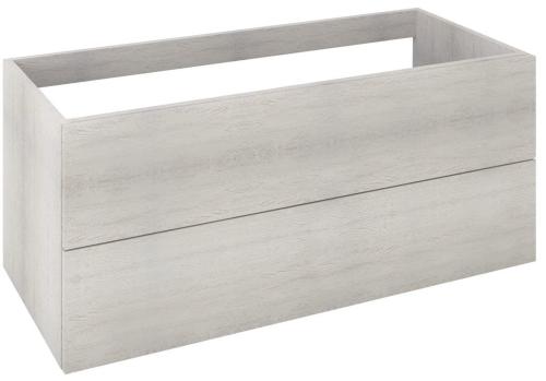 Szafka umywalkowa 110 x 53 x 50,5 cm dąb Polar z wycięciem na syfon TREOS TS110-1010 Sapho