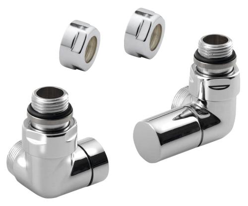 Zestaw przyłączeniowy prawy chrom CORNER SIMPLY CP130S Sapho