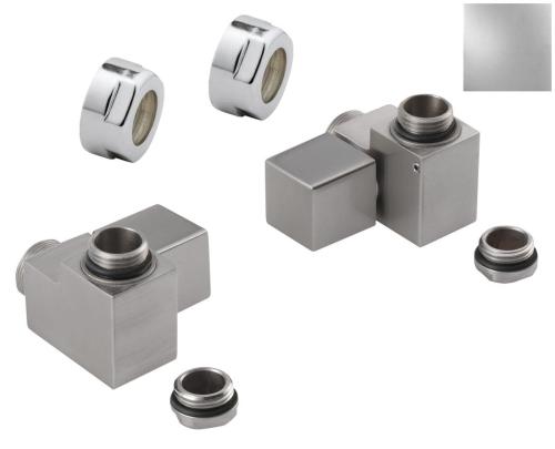 Zestaw przyłączeniowy kątowy prawy chrom CUBE COMBI CP561S Sapho