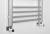 Grzejnik łazienkowy 500 x 1200 mm chrom 347 W METRO 0411-01 Sapho z bliska