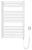 Grzejnik elektryczny 600 x 960 mm biały 400 W DIRECT-E ILE96T Aqualine