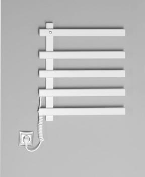 Łazienkowa suszarka elektryczna 480 x 520 x 50 mm biały 85 W ELCOR EB520 Sapho na ścianie