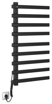 Łazienkowa suszarka elektryczna 480 x 920 x 50 mm czarny mat 128 W ELCOR EB460 Sapho