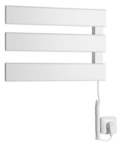 Łazienkowa suszarka elektryczna 480 x 330 x 45 mm biały 50 W ELVIS EB480 Aqualine
