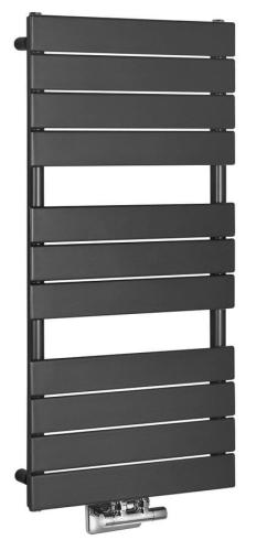 Grzejnik łazienkowy 450 x 934 mm antracyt 425 W BONDI DC405T Aqualine