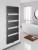 Grzejnik łazienkowy 600 x 1510 mm antracyt 810 W BONDI DC445T Aqualine wizualizacja
