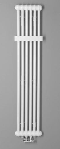 Grzejnik łazienkowy 306 x 1500 mm biały 643 W FEDE IR192 Sapho wizualizacja