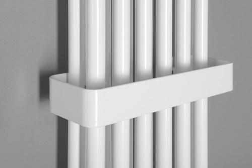 Grzejnik łazienkowy 306 x 1500 mm biały 643 W FEDE IR192 Sapho