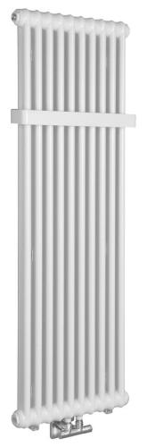 Grzejnik łazienkowy 490 x 1500 mm biały mat 1071 W FEDE IR194 Sapho