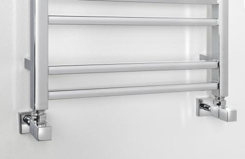 Grzejnik łazienkowy 500 x 1100 mm chrom 343 W METRO DOS IR432R Sapho dół