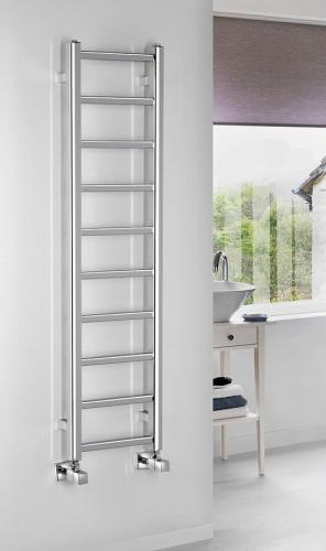 Grzejnik łazienkowy 300 x 1140 mm chrom 211 W METRO IR444R Sapho wizualizacja