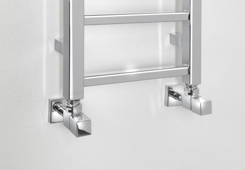 Grzejnik łazienkowy 300 x 1140 mm chrom 211 W METRO IR444R Sapho dół