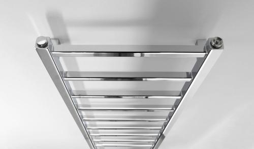Grzejnik łazienkowy 400 x 1140 mm chrom 247 W METRO LIGHT IR445R Sapho z góry