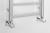 Grzejnik łazienkowy 400 x 1140 mm chrom 247 W METRO LIGHT IR445R Sapho dół