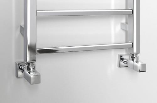 Grzejnik łazienkowy 400 x 1500 mm chrom 323 W METRO LIGHT IR447R Sapho dół