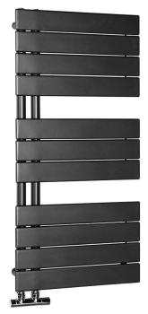 Grzejnik łazienkowy 450 x 934 mm antracyt 381 W MILI DC606T Aqualine