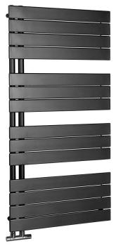 Grzejnik łazienkowy 600 x 1222 mm antracyt 632 W MILI DC626T Aqualine