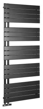 Grzejnik łazienkowy 600 x 1510 mm antracyt 775 W MILI DC645T Aqualine