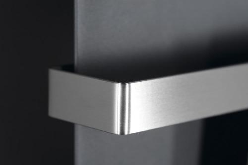 Wieszak na ręcznik 39 cm stal nierdzewna szczotkowana TABELLA MI390 Sapho  z bliska