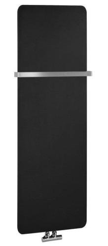 Grzejnik łazienkowy 370 x 1190 mm czarny mat 417 W TABELLA MI1139 Sapho