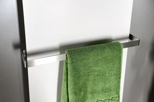 Grzejnik łazienkowy 490 x 1190 mm biały mat 549 W TABELLA MI1149 Sapho z wieszakiem