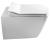 Miska WC podwieszana biały RIMLESS 37 x 51,5 cm GLANC GC321 Creavit z boku