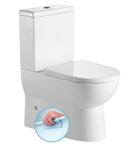 Kompakt WC KOMBI odpływ uniwersalny Rimless JALTA PB103RW Aqualine