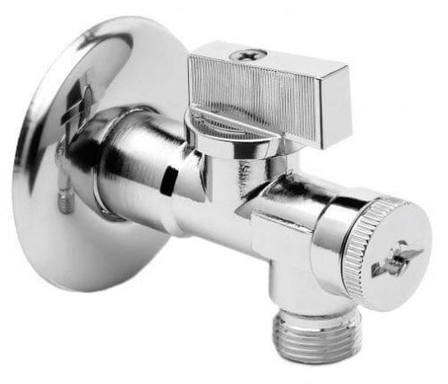 Zawór kątowy A-80 1/2 x 3/8 z filtrem chrom anticalc 02402MAC Arco