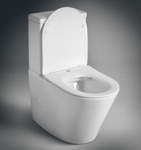 Kompakt WC KOMBI odpływ uniwersalny Rimless PACO PC1012WR Sapho stojące