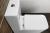 Kompakt WC KOMBI odpływ uniwersalny Rimless PORTO PC102WR Sapho z góry