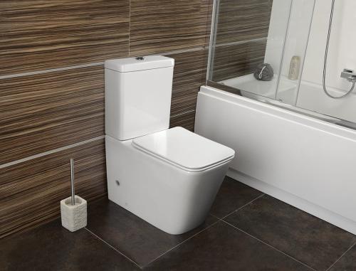 Kompakt WC KOMBI odpływ uniwersalny Rimless PORTO PC102WR Sapho wizualizacja