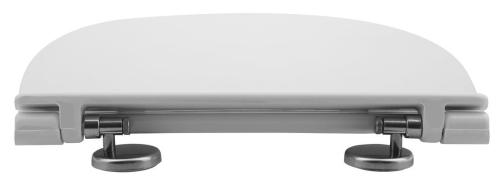 Deska WC wolnoopadająca biała SENTIMENTI 40D80200I-S Isvea zawiasy