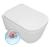 Miska WC podwieszana biały RIMLESS 35 x 54cm TRIBECA 511401 Kerasan