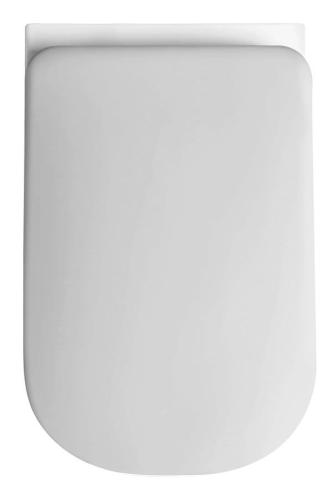 Miska WC podwieszana biały RIMLESS 35 x 54cm TRIBECA 511401 Kerasan od góry