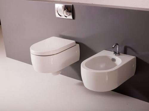 Bidet podwieszany 36,5 x 20 x 50 cm FLO 312501 Kerasan wiszace
