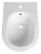 Bidet podwieszany 35,5 x 53 cm AVVA 100324 Sapho  od góry