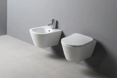 Bidet podwieszany 35,5 x 53 cm AVVA 100324 Sapho  wiszace