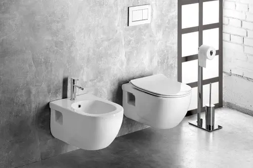 Bidet podwieszany 35,5 x 53 cm BRILLA 100624 Sapho wiszace