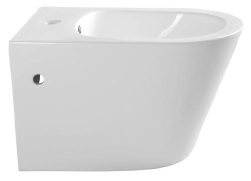 Bidet podwieszany 36 x 52 cm PACO PZ2012 Sapho z boku