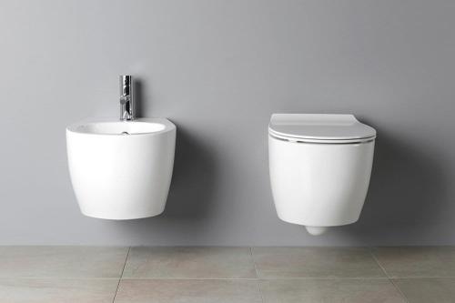 Bidet podwieszany 36 x 51 cm SENTIMENTI 10AR41010SV Isvea  wizualizacja