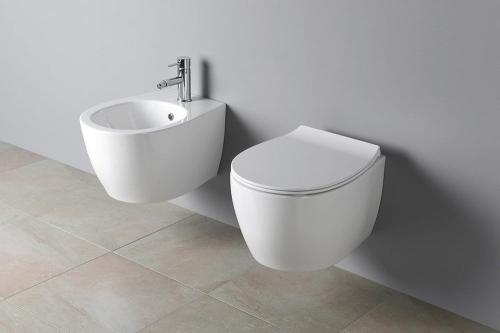 Bidet podwieszany 36 x 51 cm SENTIMENTI 10AR41010SV Isvea  aranżacja