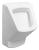 Pisuar ceramiczny 38 x 53,5 cm PURITY 10PL92002 Isvea bokiem