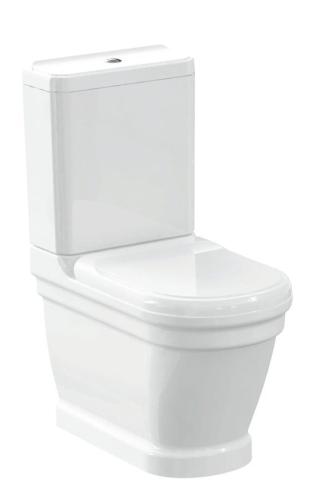 Zbiornik wody ceramiczny do miski WC ANTIK AN410 Creavit wizualizacja