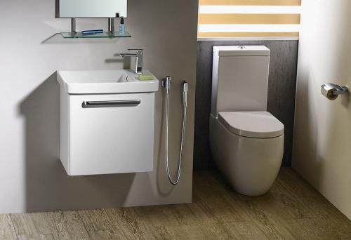 Zbiornik wody do kompaktu WC FLO/EGO 318101 Kerasan  aranżacja